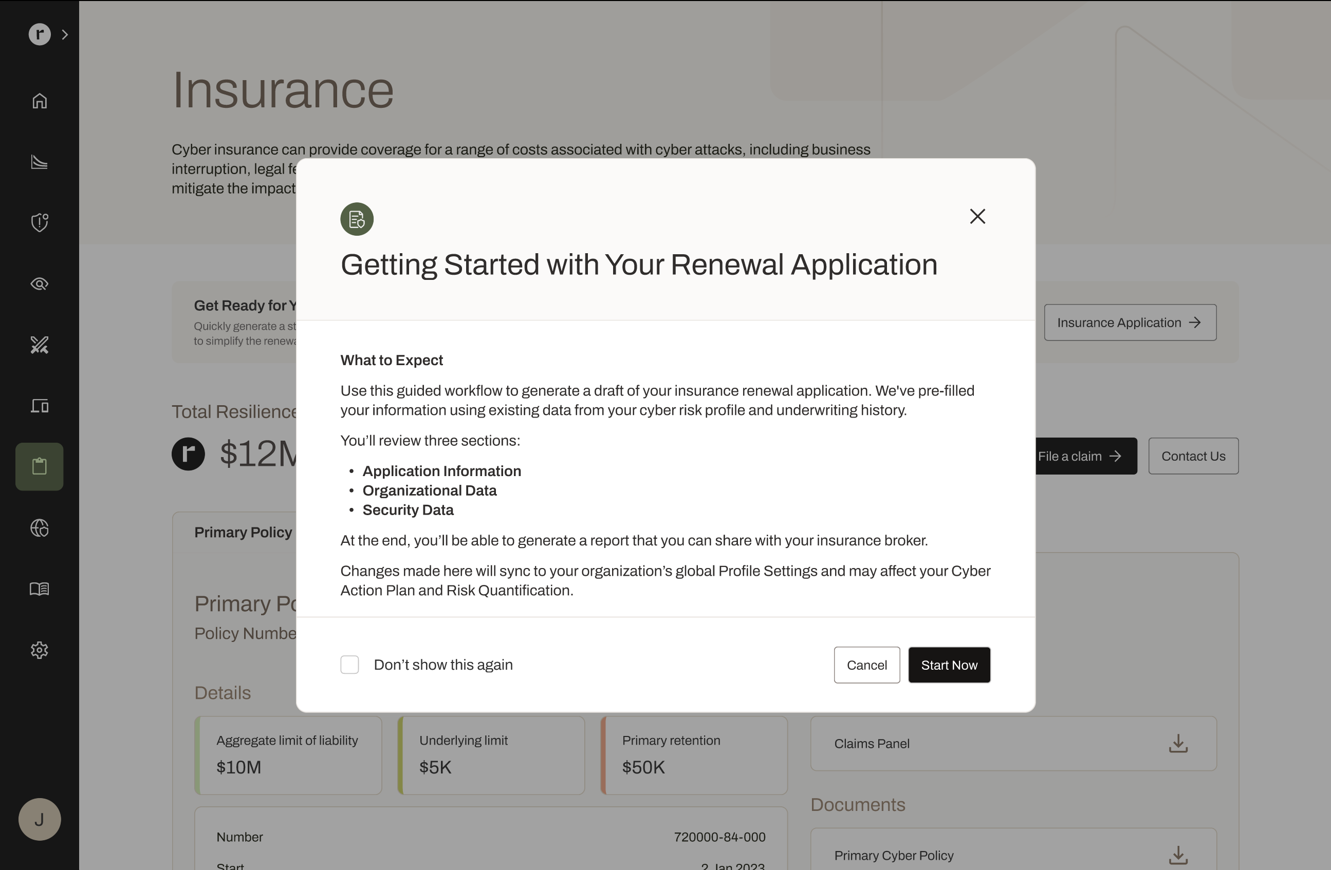 Application Generator - Popup